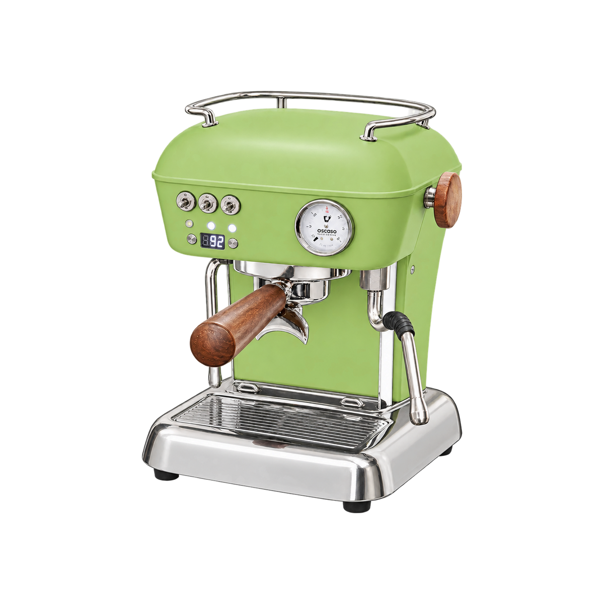 Ascaso Dream PID — Light Pistachio matched product view, transparent background
