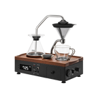 Barisieur™ Tea & Coffee Alarm Clock — product view on transparent background