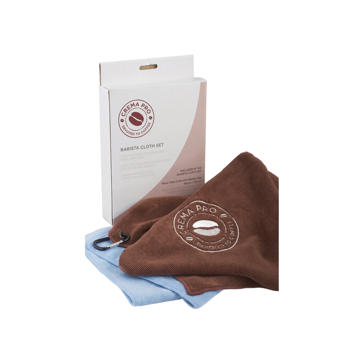 Crema Pro Barista Micro Cloth Set. 2 - BeanBurds Saraya Coffee Default Title Barista Cloth