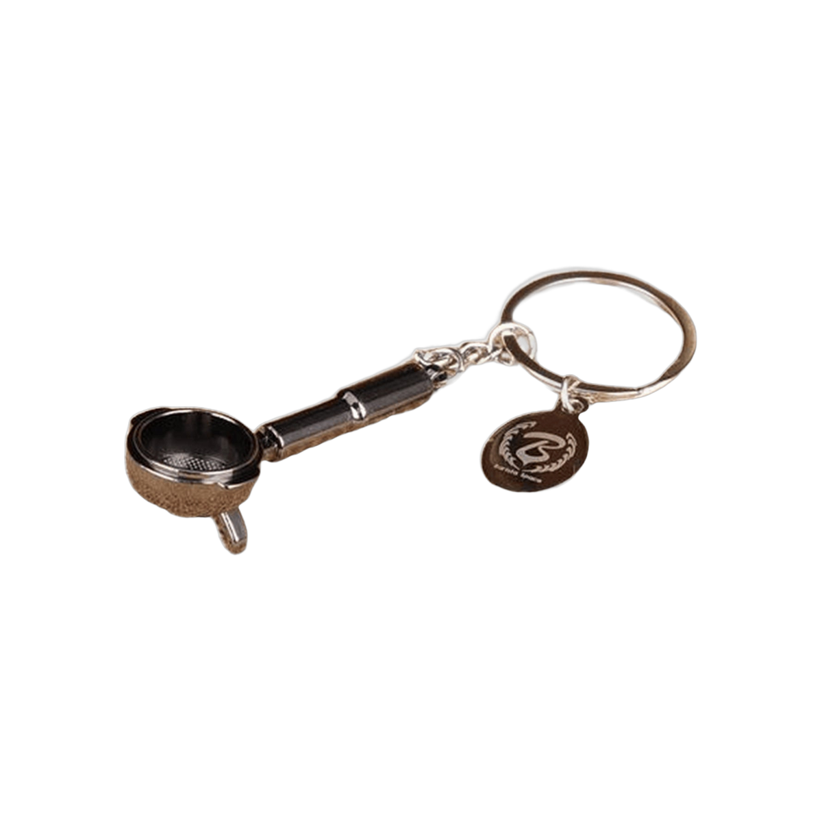 Barista Space Coffee Key Chain — square product photo with transparent padding