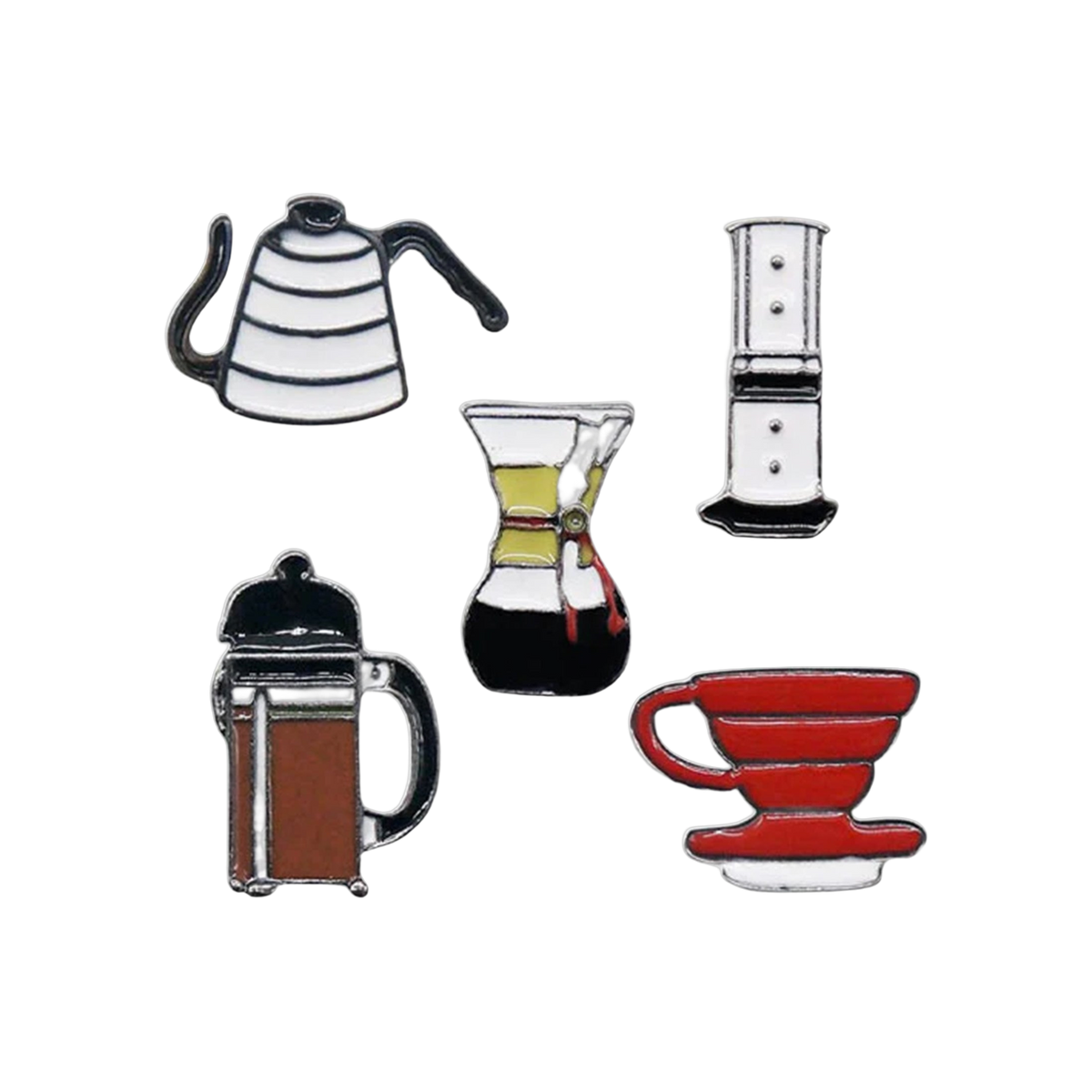Barista Space Pins — square product photo with transparent padding