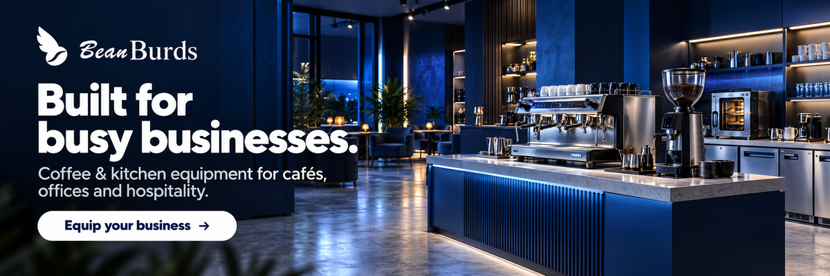 Built for busy businesses. Coffee and kitchen equipment for cafés, offices and hospitality. Equip your business