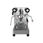 Lelit MaraX3 espresso machine in Brushed Stainless Steel, front view