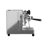 Lelit MaraX3 in Brushed Stainless Steel, side view