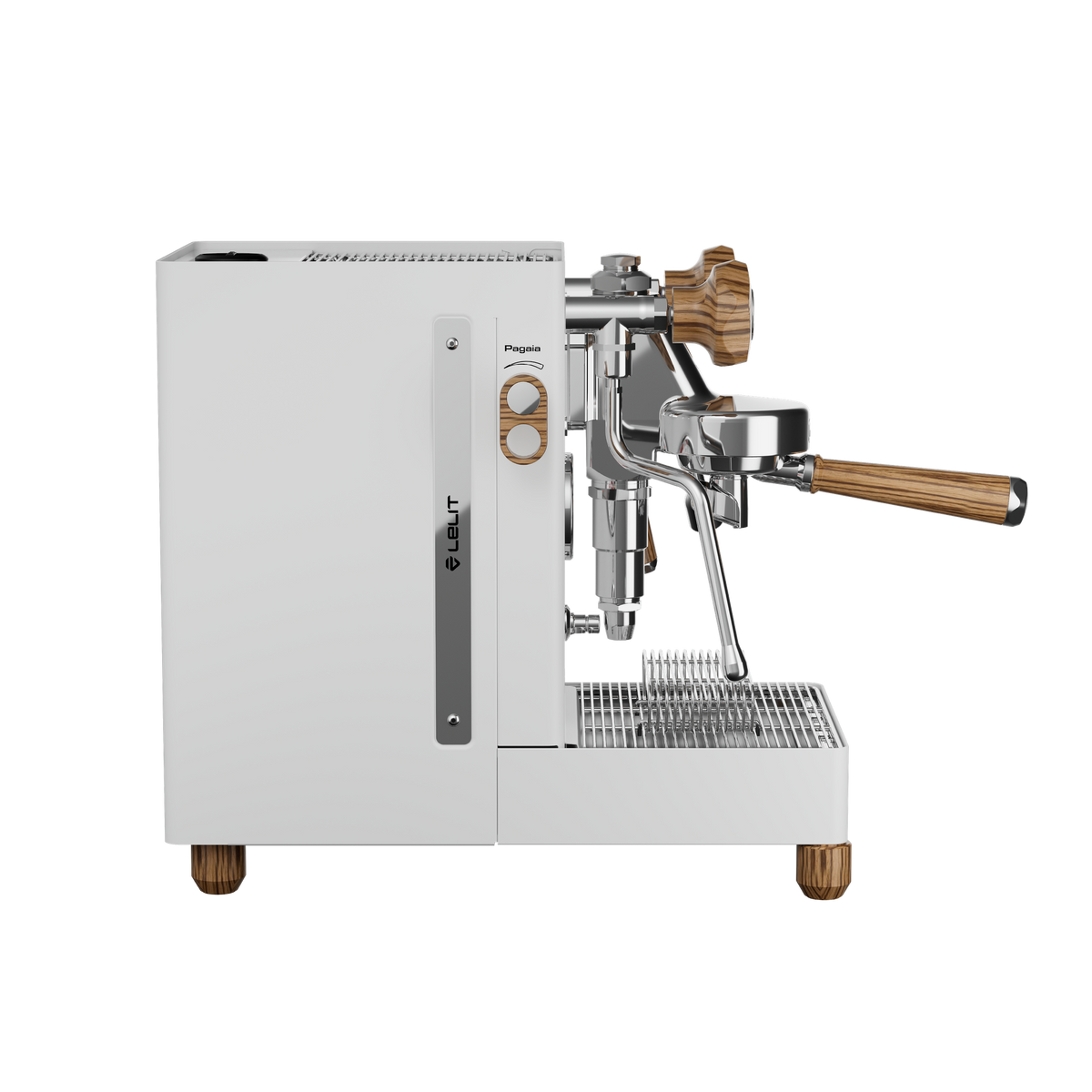 Lelit MaraX3 in White, side view