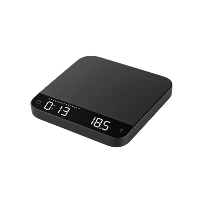 Acaia Lunar — Black — elevated product view