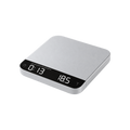 Acaia Lunar — Silver — elevated product view