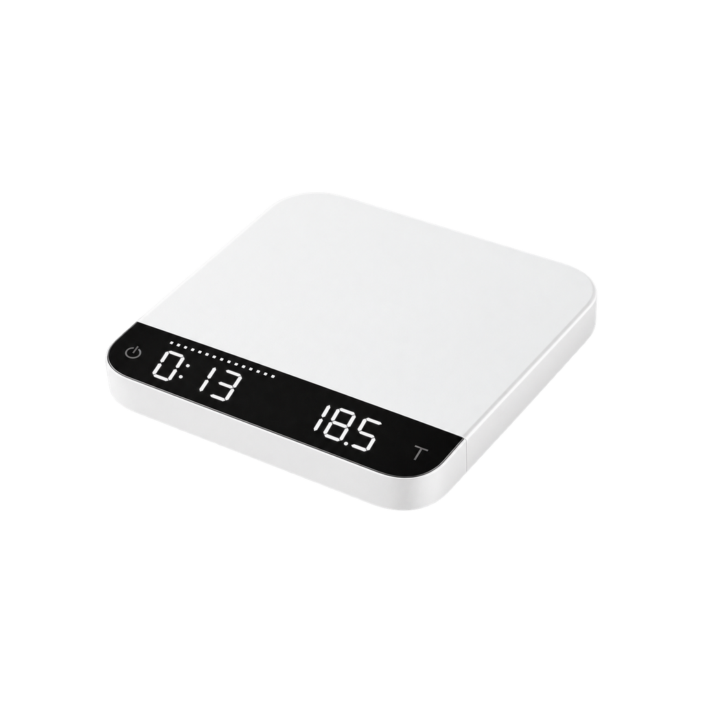 Acaia Lunar — White — elevated product view