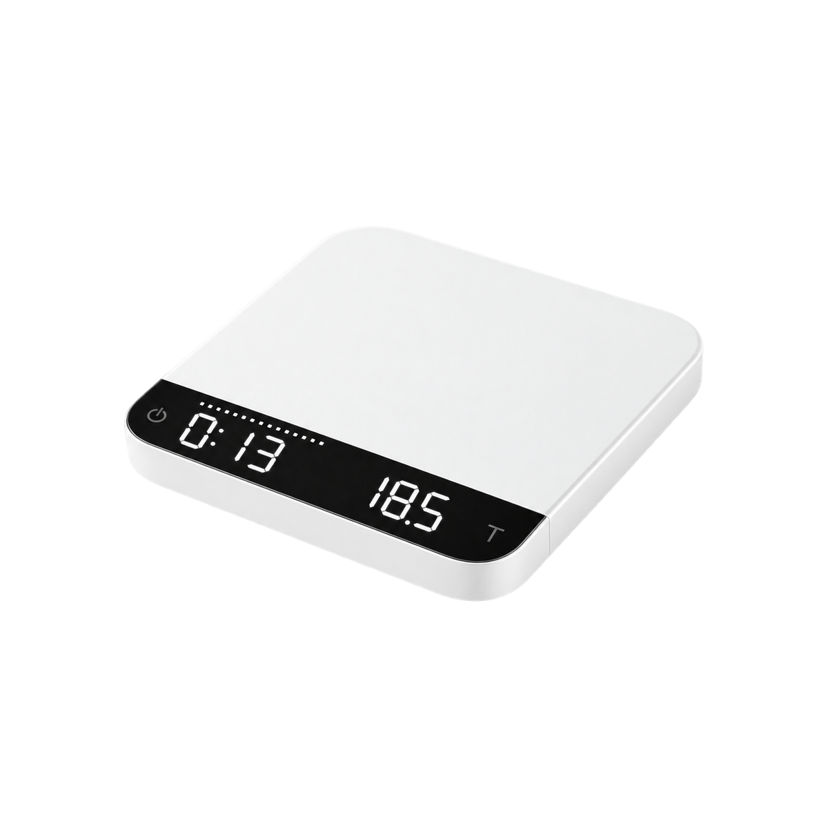 Acaia Lunar — White — elevated product view