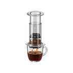 AeroPress Coffee Maker – Clear & Colored — White — elevated product view