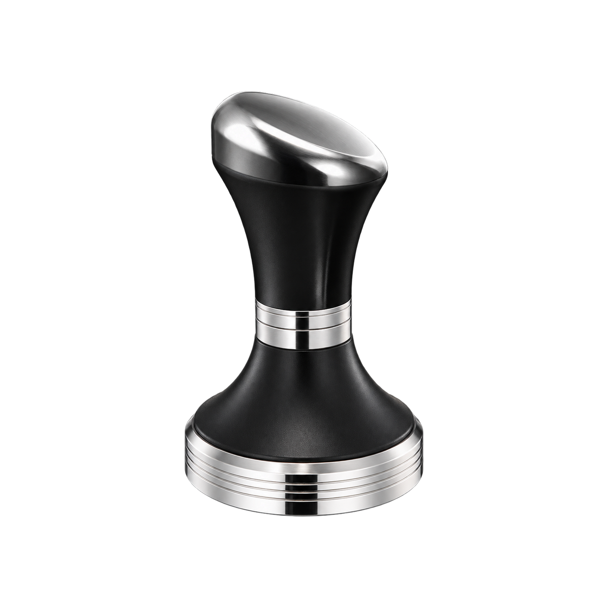 Barista Space New 58mm Smart Adjustable Handle Coffee Tamper — Black — elevated product view