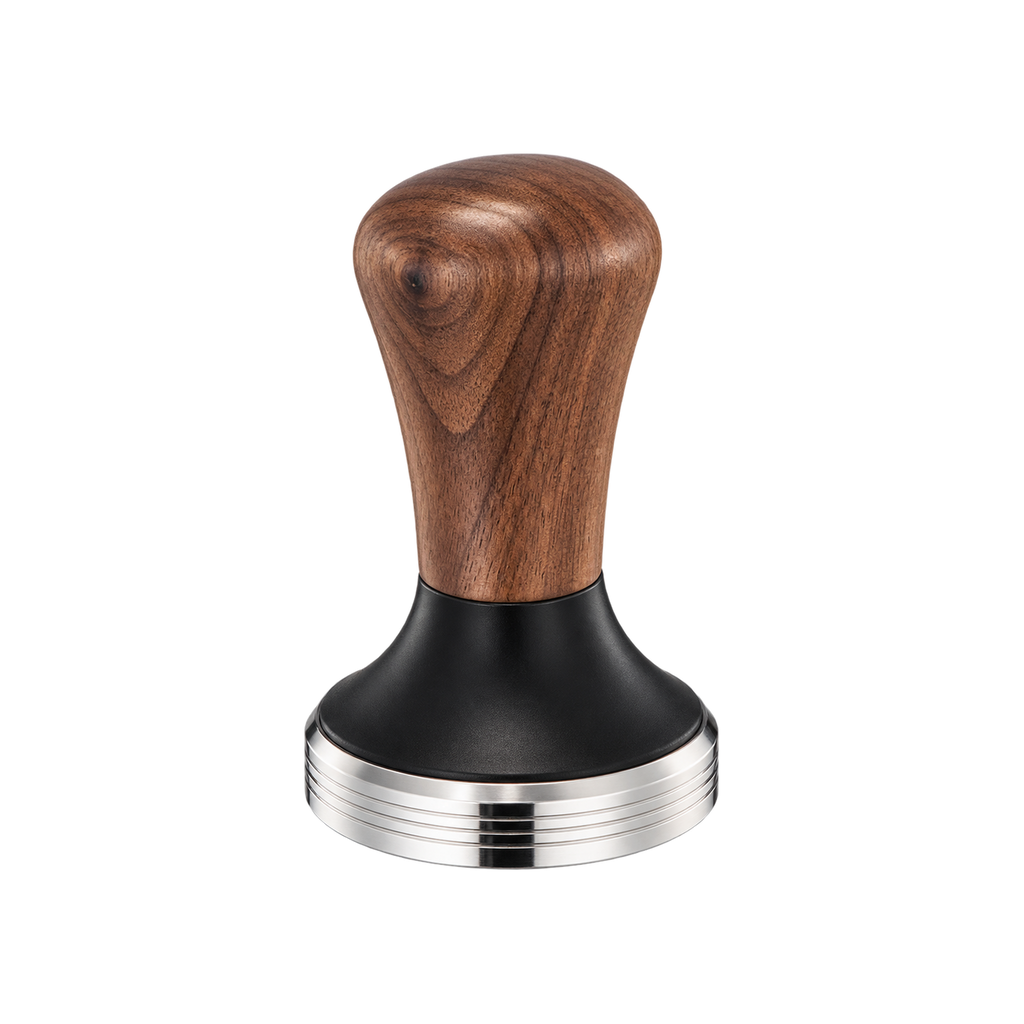 Barista Space New 58mm Smart Adjustable Handle Coffee Tamper — Wooden — elevated product view