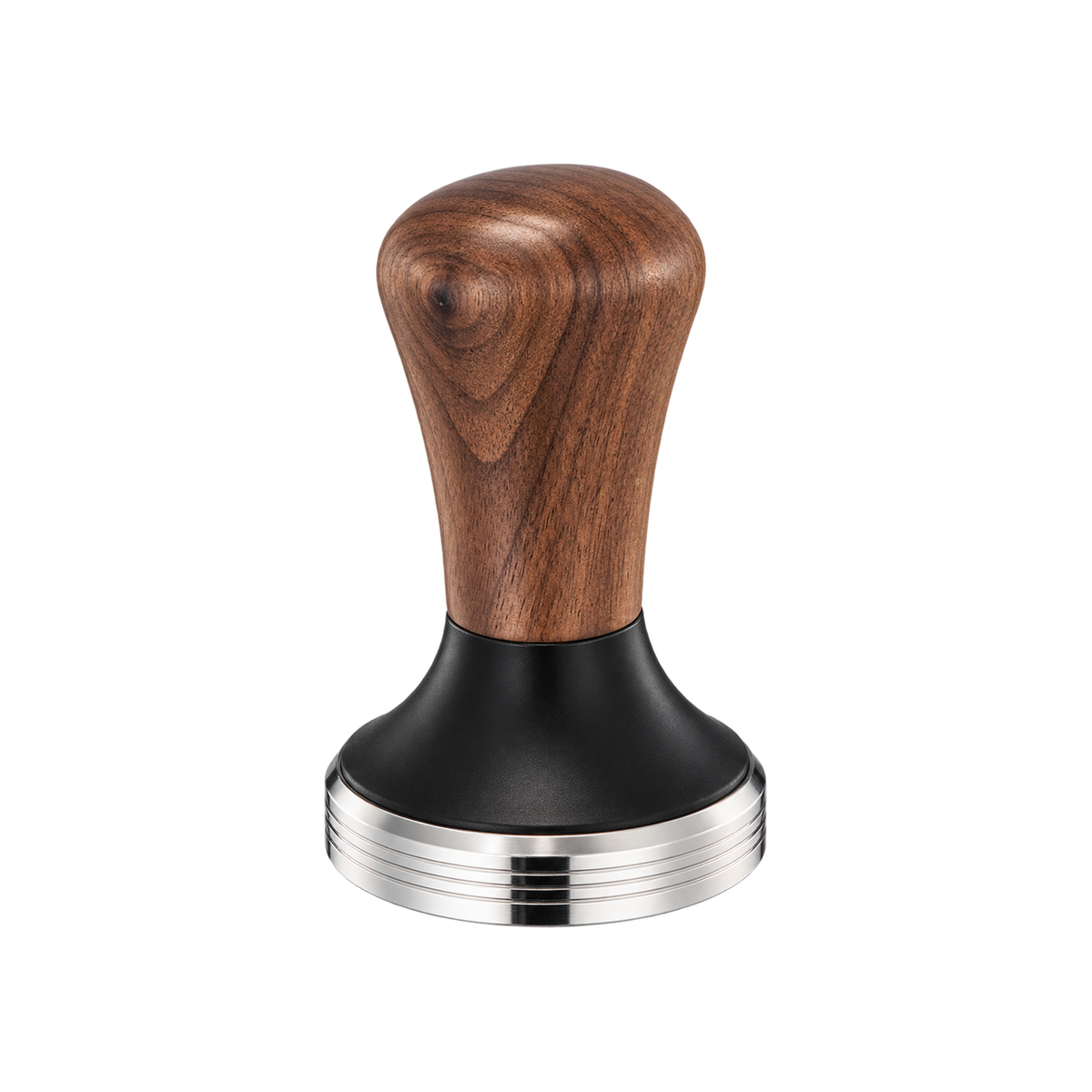 Barista Space New 58mm Smart Adjustable Handle Coffee Tamper — Wooden — elevated product view