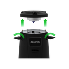 Compak E8 OD Grinder – 83mm, With Red Speed Burrs — original photo; transparent background