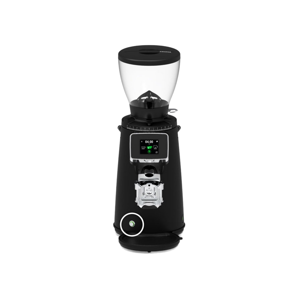 Compak E8 OD Grinder – 83mm, With Red Speed Burrs — original photo; transparent background