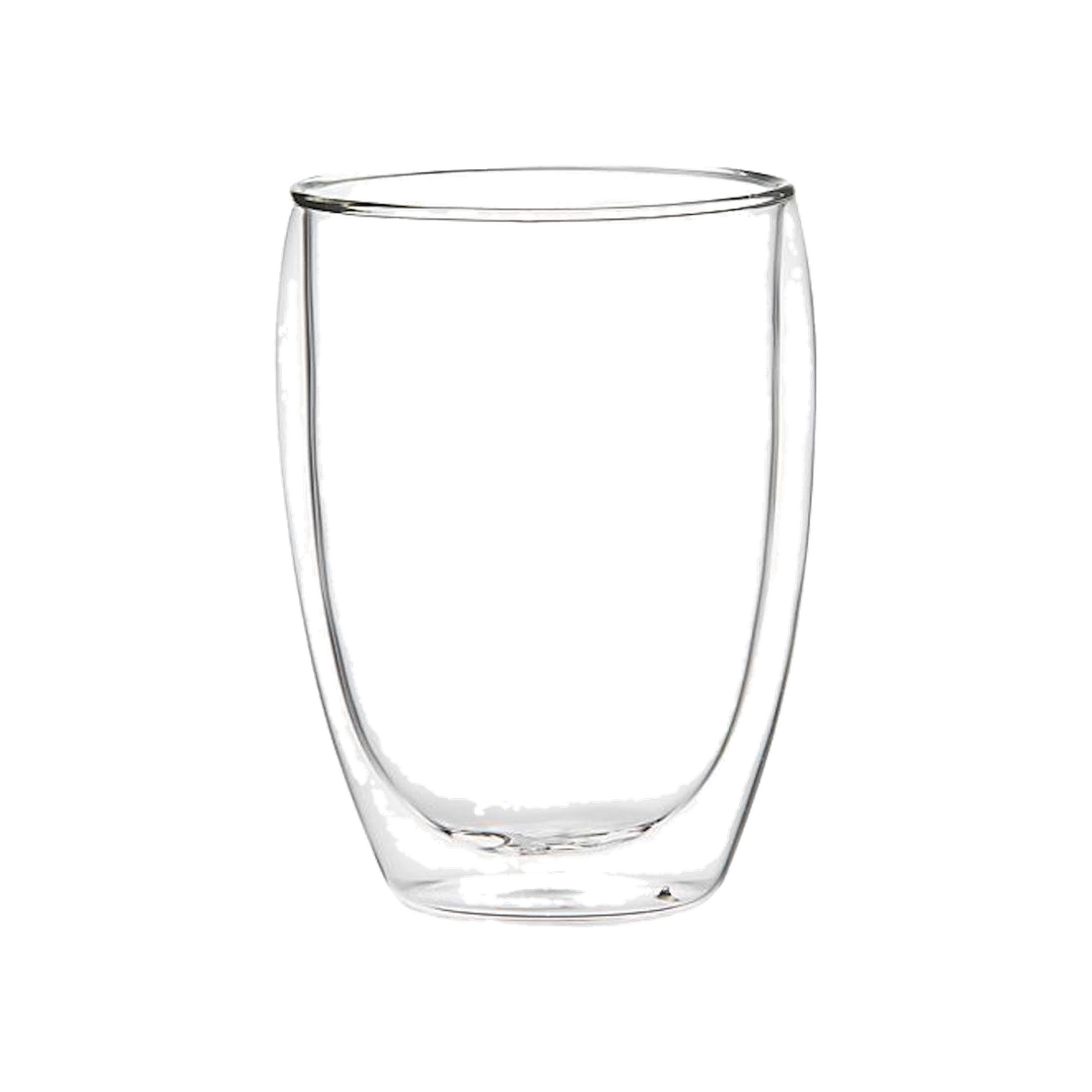 Double Wall Thermo Glass 12oz — transparent product image