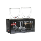 Double Wall Thermo Glass 2.5oz — original photo; transparent background