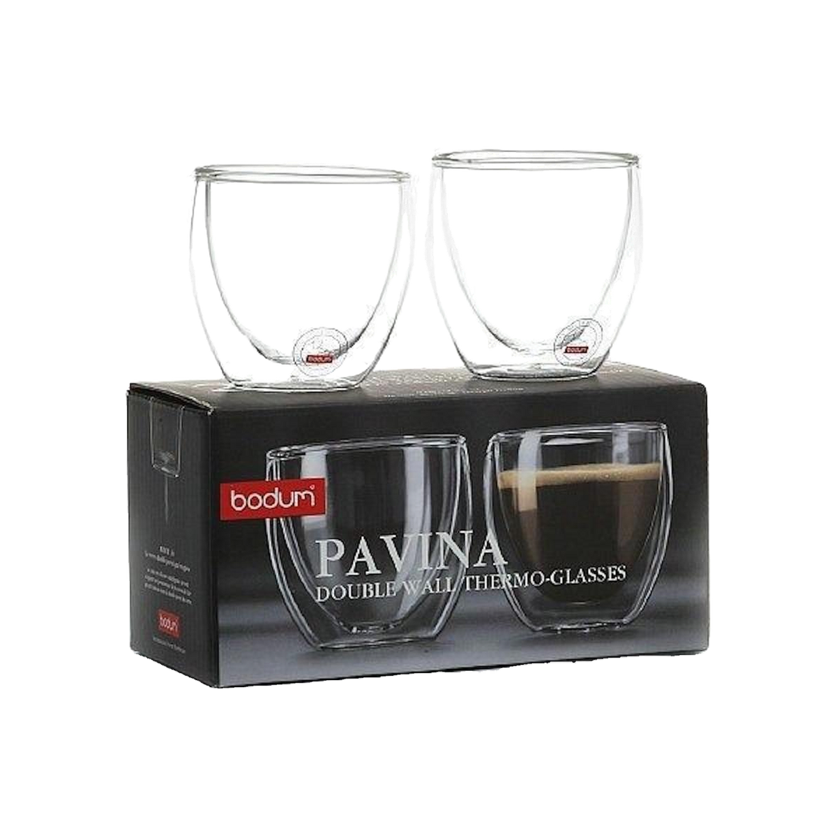 Double Wall Thermo Glass 2.5oz — original photo; transparent background
