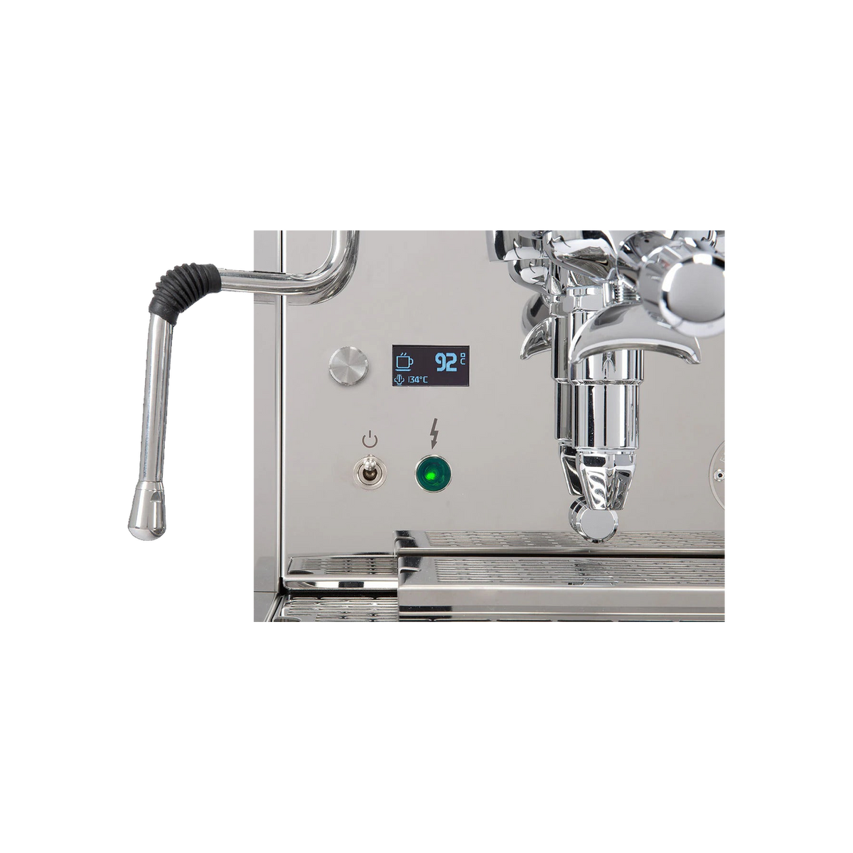 ECM Synchronika II Espresso Machine — transparent product image