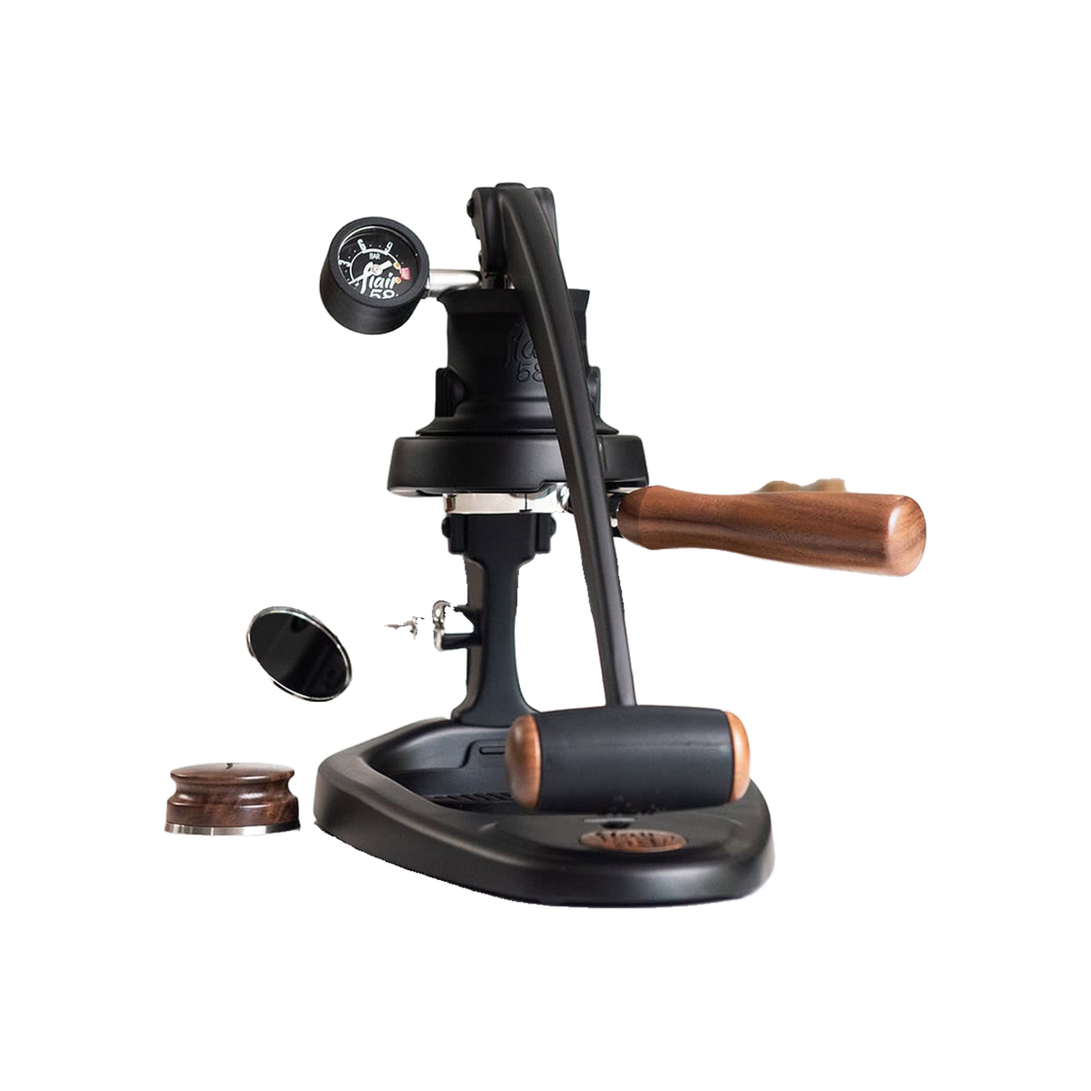 Flair 58 Plus 2 Espresso Maker in Travel Hard Case — original photo; transparent background