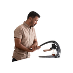 Flair 58 Plus 2 Espresso Maker in Travel Hard Case — transparent product image