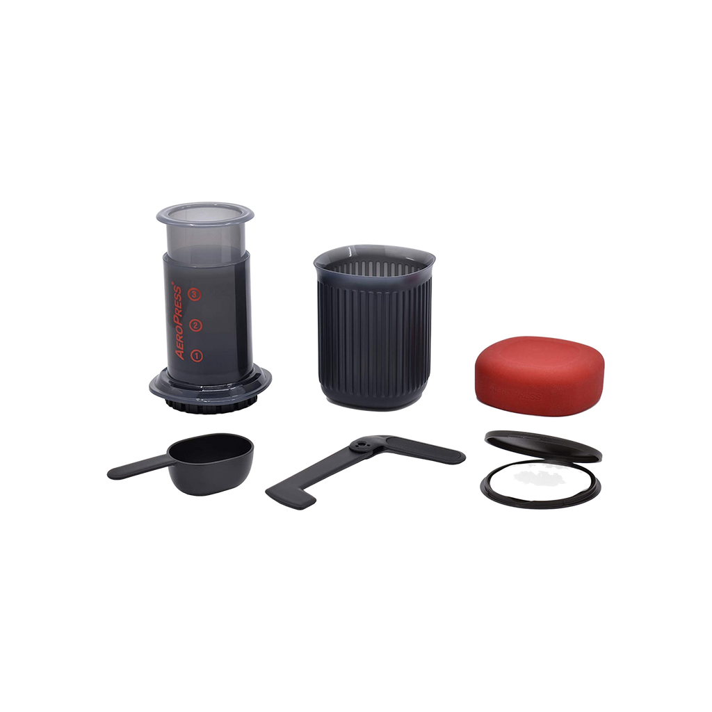 AeroPress Go Travel Coffee Press Kit — original photograph with transparent background