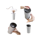 Hario Insulated Tumbler with Lid 300 — transparent product image