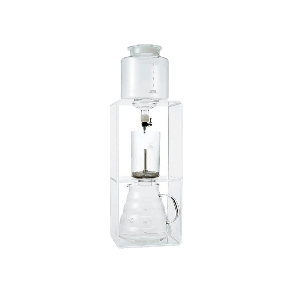 Hario Water Dripper Clear Cold Brew Coffee Maker — original photo; transparent background