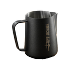 MHW-3Bomber - Milk Pitcher 3.0 450ml - Matte Black Round Spout — transparent product image