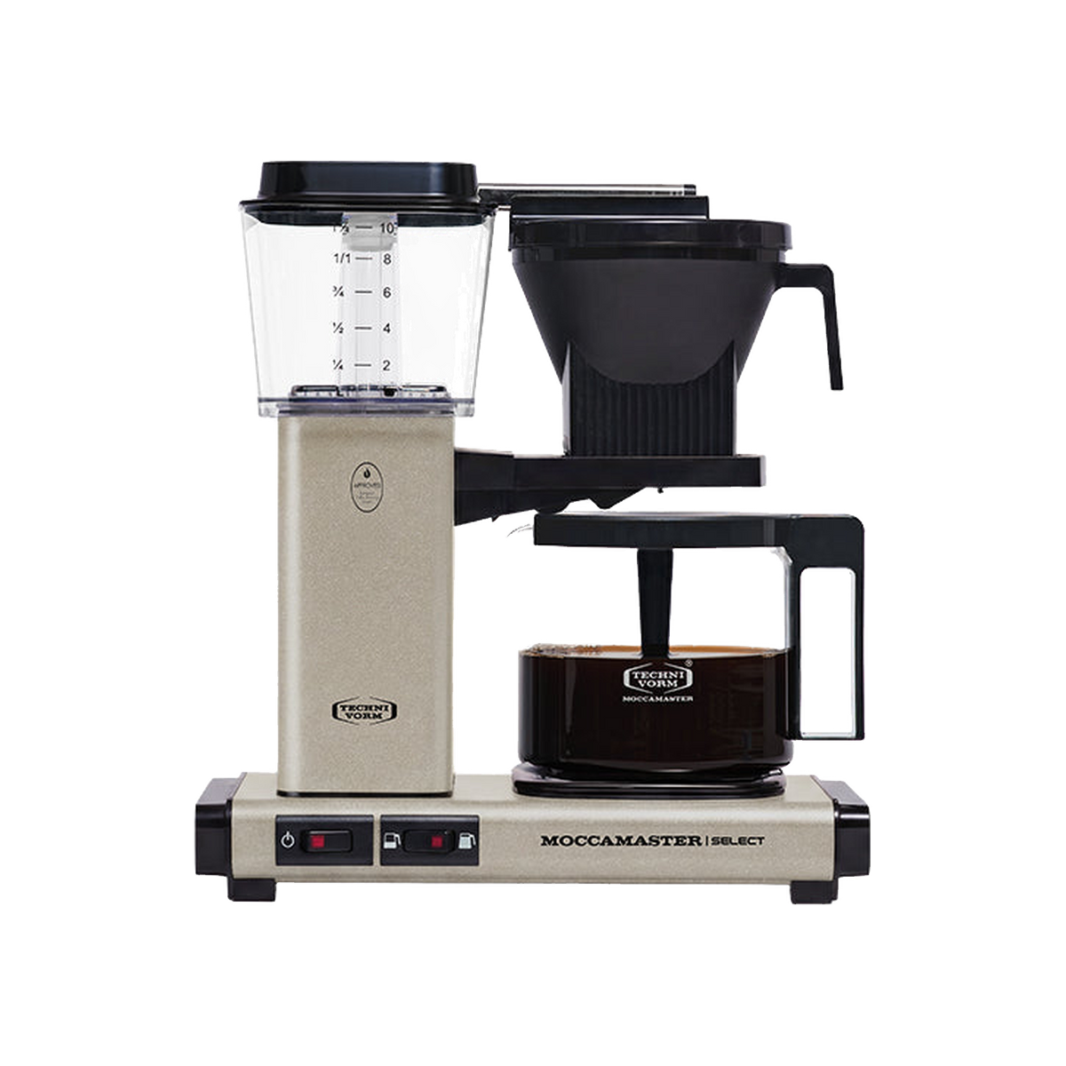 Moccamaster KBG Select Coffee Machine — original photo; transparent background