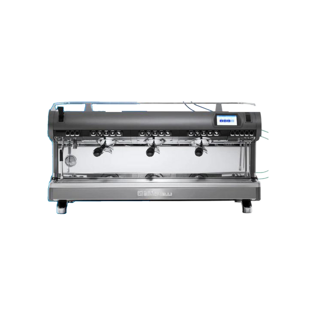 Nuova Simonelli Aurelia Wave UX 3 Group Volumetric Titan Grey Coffee Machine — transparent product image