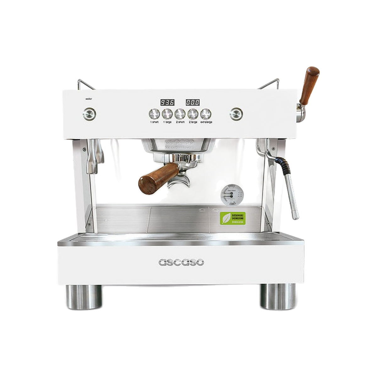 Ascaso Barista T Plus 1-3 Group — original photograph with transparent background
