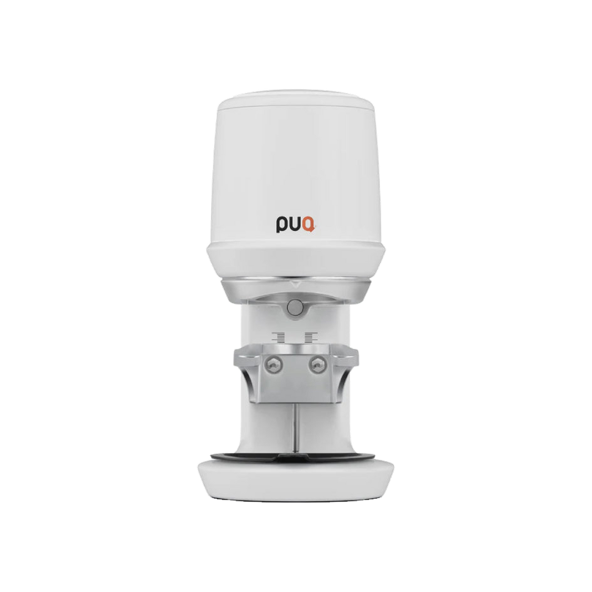 PuqPress - PRO Precision Automatic Tamper - Matt White, 58.3mm, UK Plug — transparent product image
