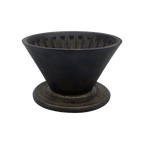 Timemore Ceramic Eye Dripper 01 - Black — original photo; transparent background