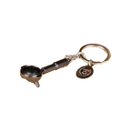 Barista Space Coffee Key Chain — original photo; transparent background