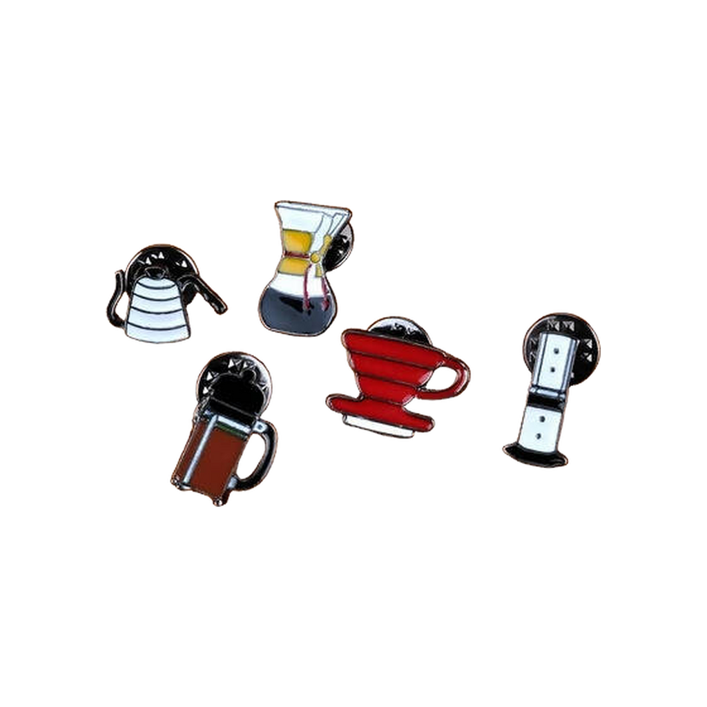 Barista Space Pins — transparent product image