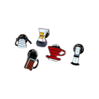 Barista Space Pins — transparent product image