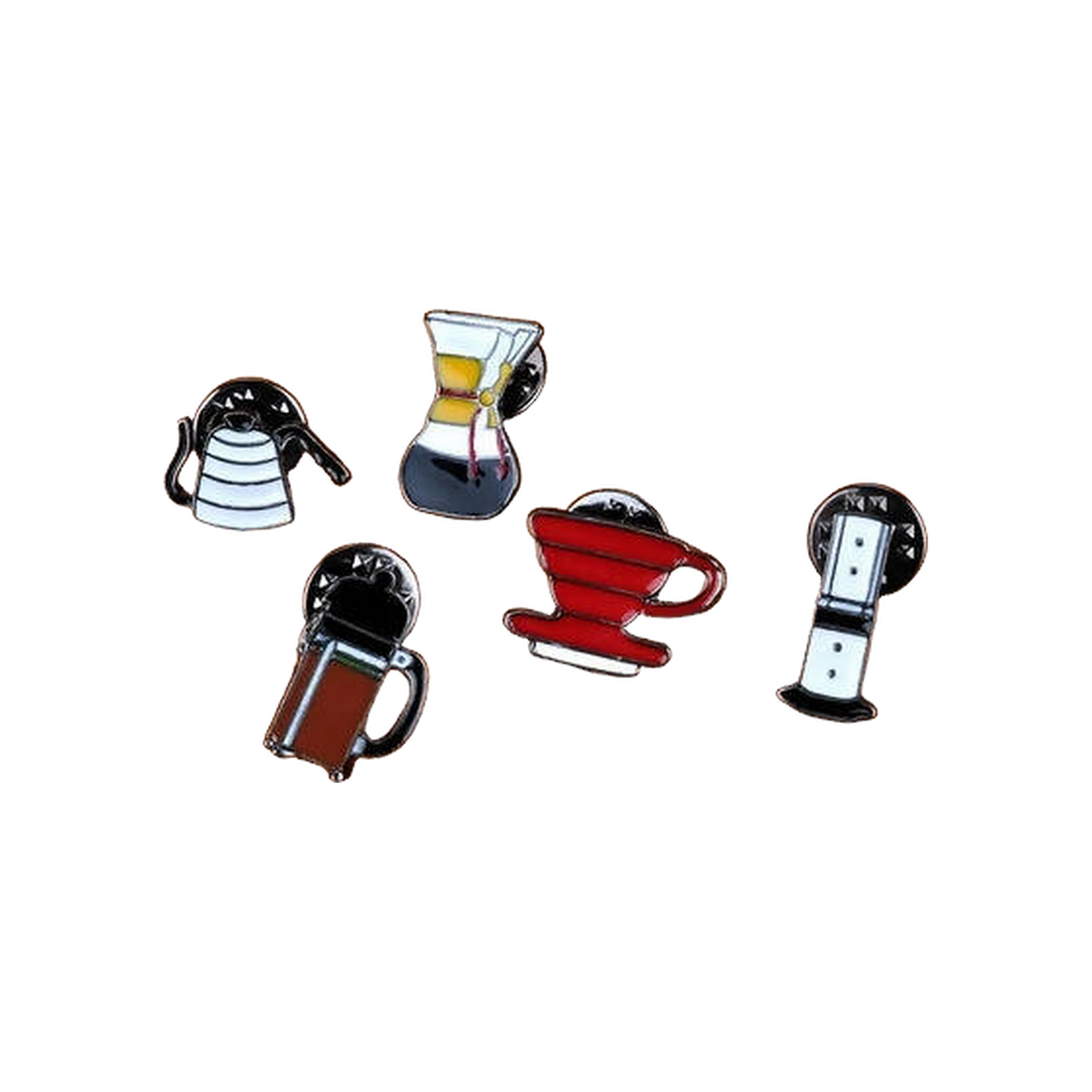 Barista Space Pins — transparent product image