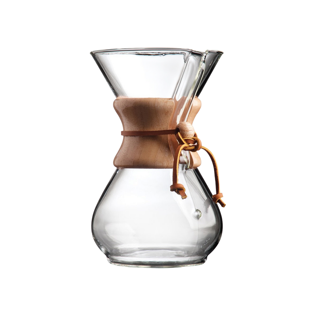 Chemex 6 Cup Classic Coffeemaker — original photo; transparent background