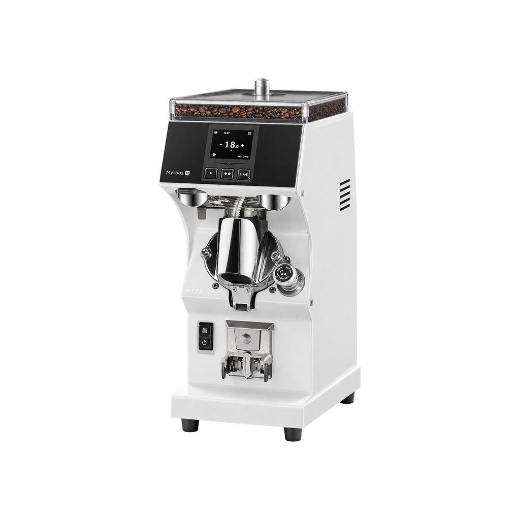 Victoria Arduino - Espresso Grinder MYONE — White; consistent elevated view, square transparent image