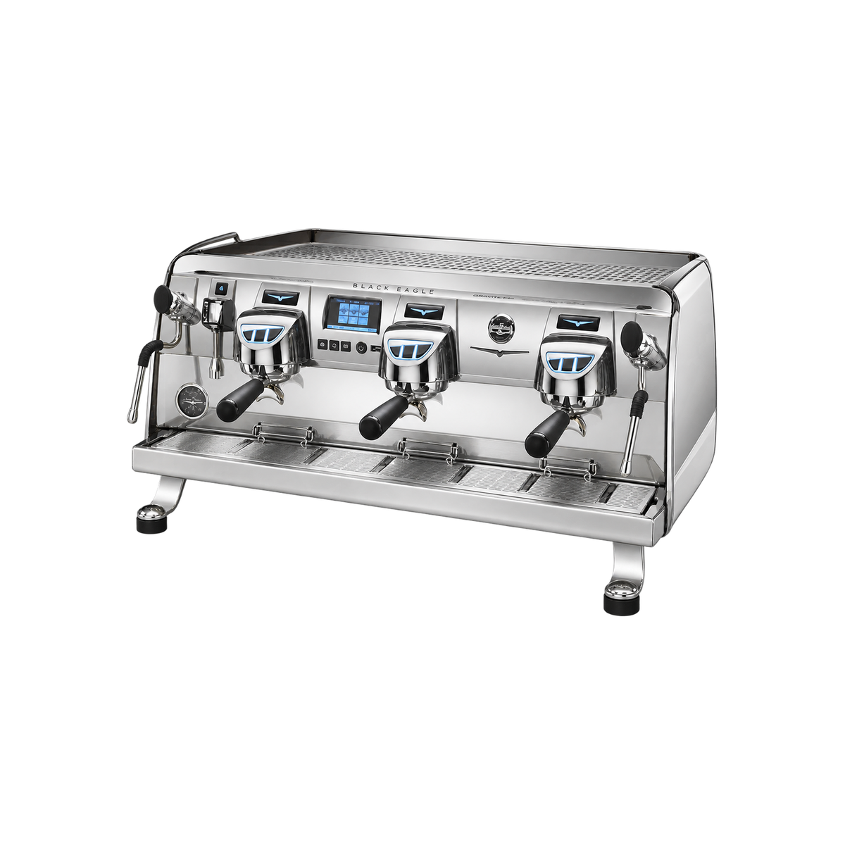 Victoria Arduino 388 Black Eagle Gravitech 3 Group — Black / Without Easy Cream; consistent elevated view, square transparent image