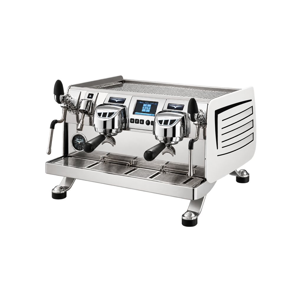 Victoria Arduino 388 Black Eagle Volumetric 2 Group — 2 Group / White; consistent elevated view, square transparent image