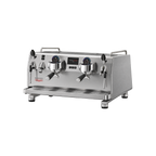 Victoria Arduino Black Eagle Maverick Core — 2 Group / Silver; consistent elevated view, square transparent image