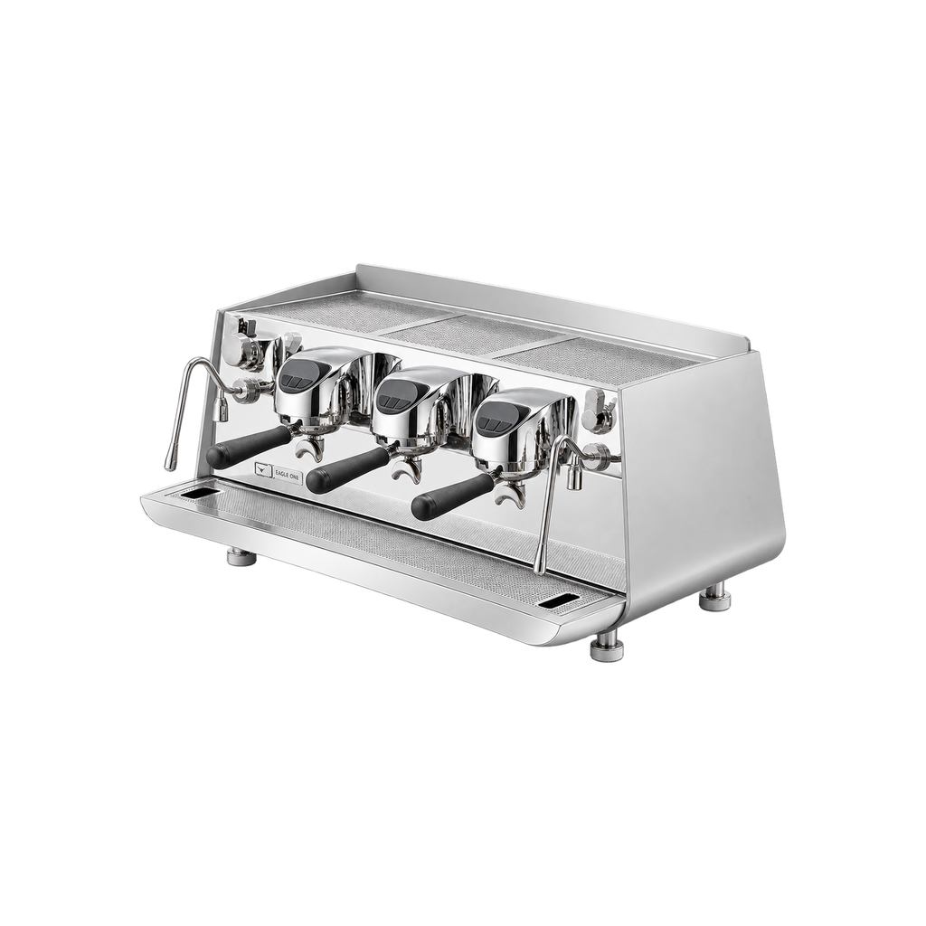 Victoria Arduino Eagle One - 3 Group — Steelux; consistent elevated view, square transparent image