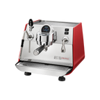 Victoria Arduino Eagle One Prima PRO – Single‑Group Precision Espresso Machine — Red; consistent elevated view, square transparent image