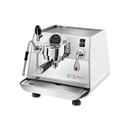 Victoria Arduino Eagle One Prima PRO – Single‑Group Precision Espresso Machine — White; consistent elevated view, square transparent image