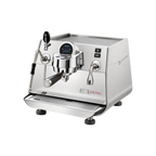 Victoria Arduino Eagle One Prima PRO – Single‑Group Precision Espresso Machine — Silver; consistent elevated view, square transparent image