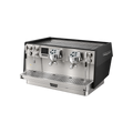 Victoria Arduino Eagle Tempo NEO — Black / 2 group; consistent elevated view, square transparent image