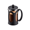 Bodum 3 Cup Kenya - Manual French Press Coffee Maker — 3 Cup; consistent elevated view, square transparent image