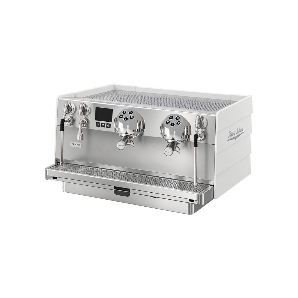 Victoria Arduino Eagle Tempo NEO 2 Group — White / 2 Group; consistent elevated view, square transparent image